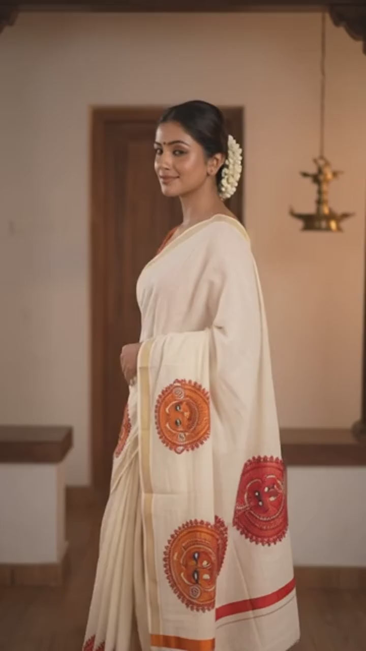 Trending Theyyam Set Mundu