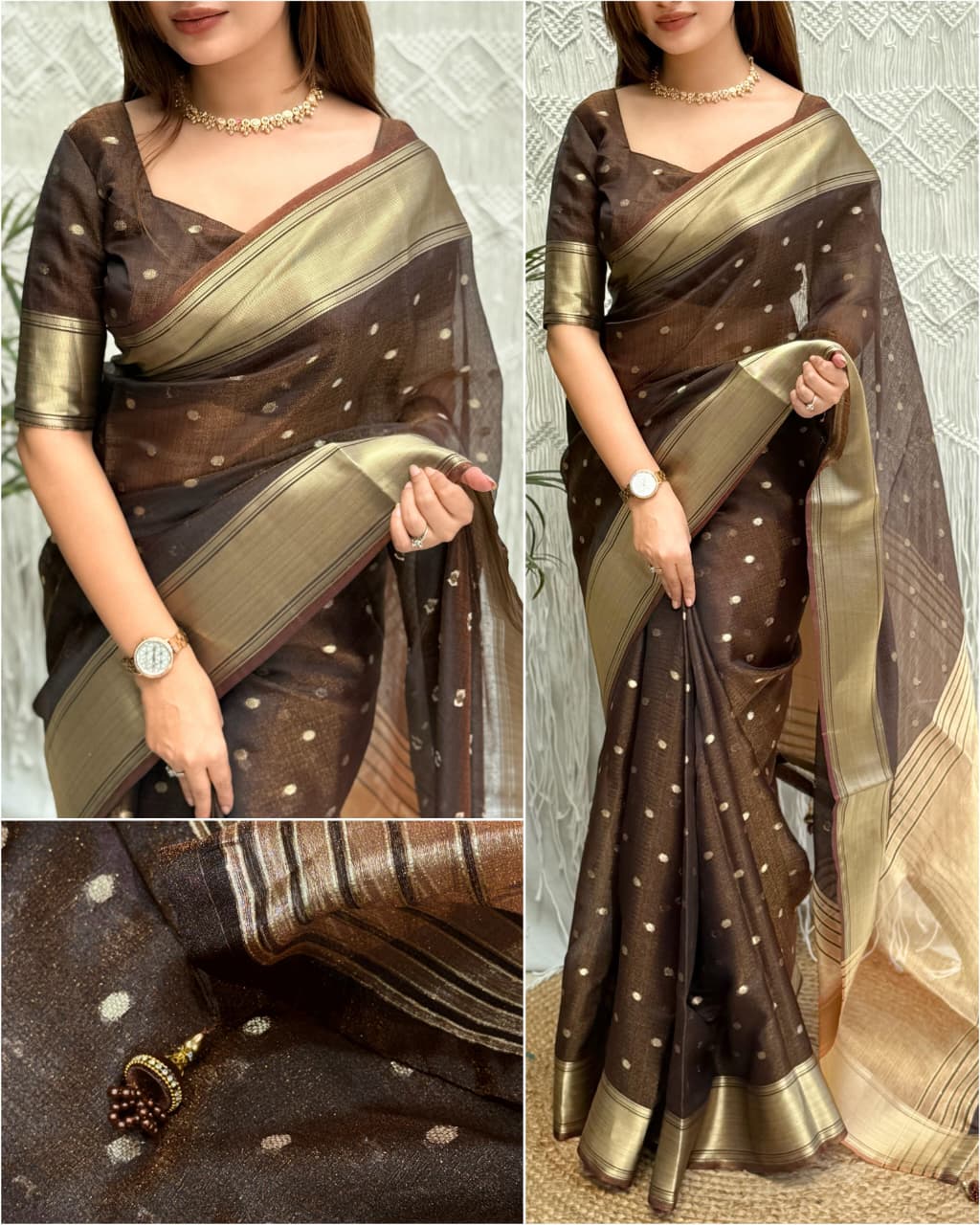 Surili Banarasi Organza Silk Saree