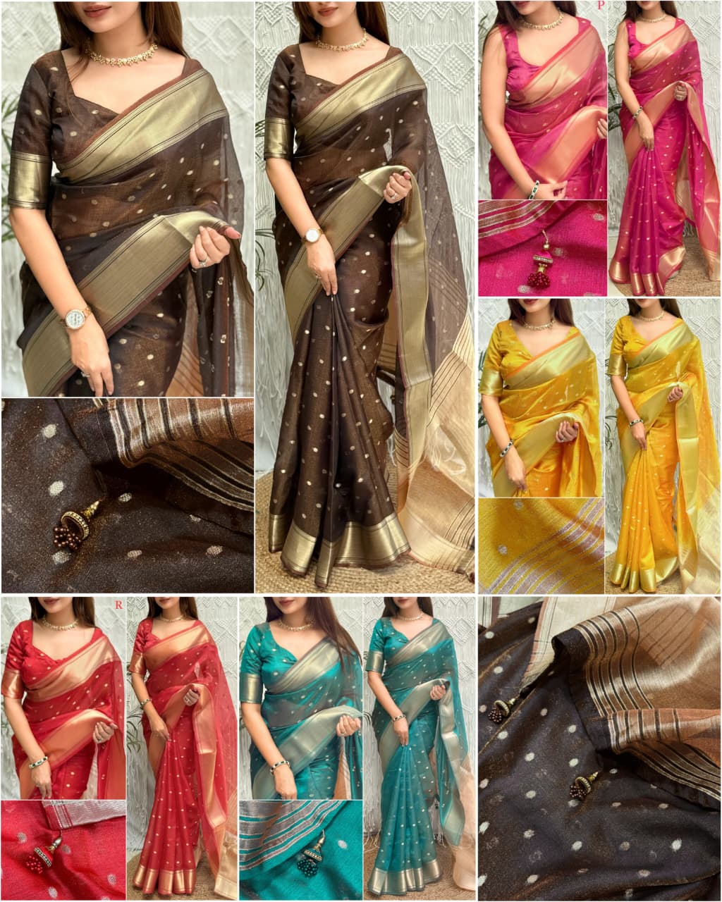 Surili Banarasi Organza Silk Saree