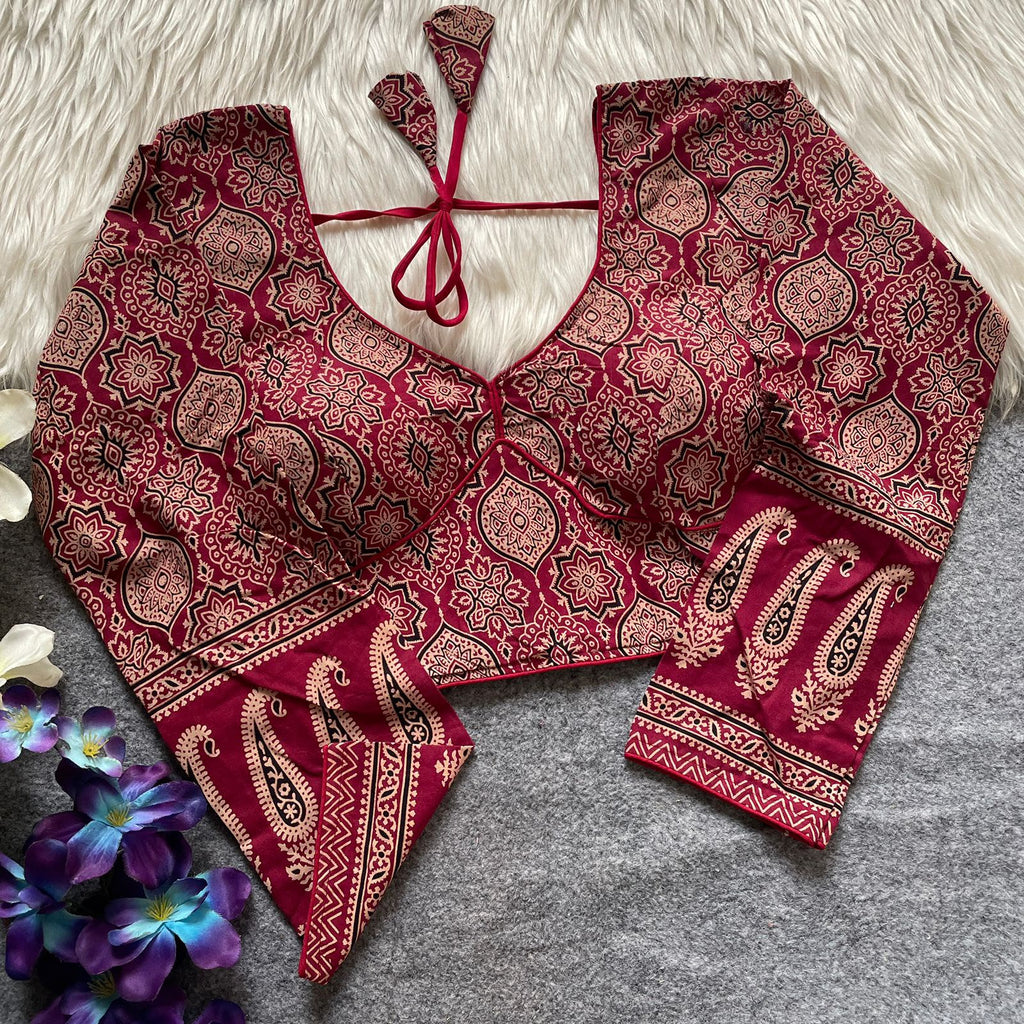 AJRAKH SABYASACHI BLOUSE
