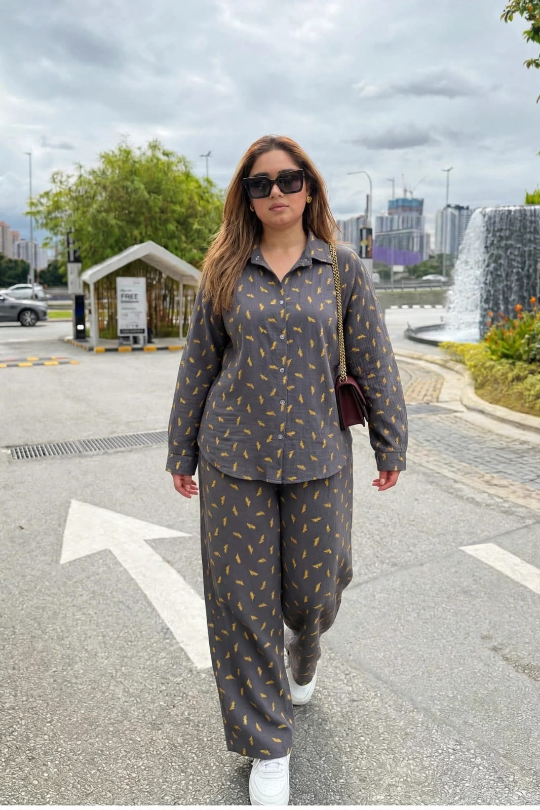 Pintersty Ultra Soft Mulmul Co-ord Set