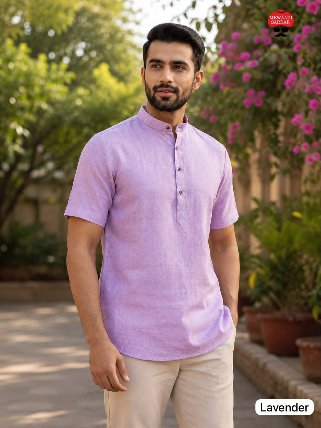 B-Desi 3.0 Short Kurta – Khadi Linen