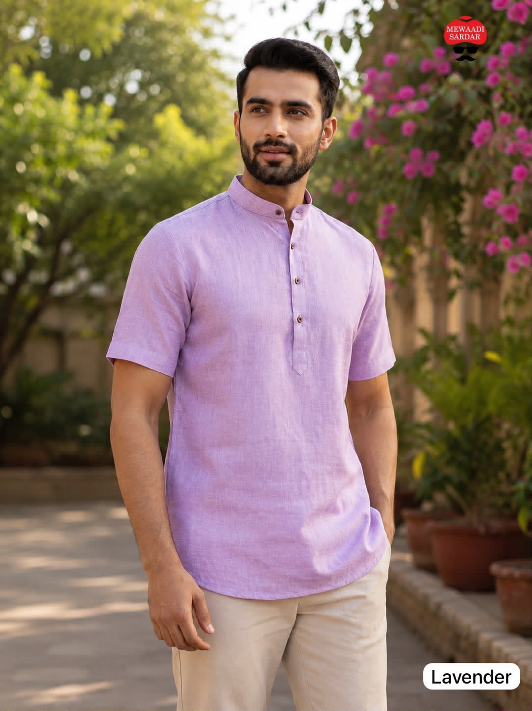 B-Desi 3.0 Short Kurta – Khadi Linen