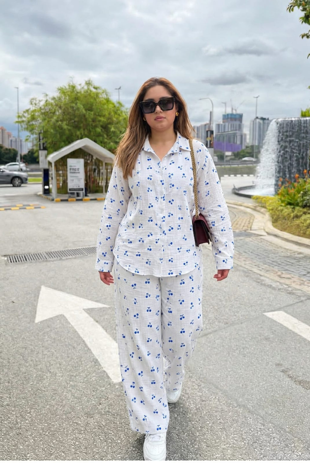 Pintersty Ultra Soft Mulmul Co-ord Set