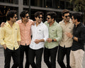 Premium Linen Embroidery Print Shirt