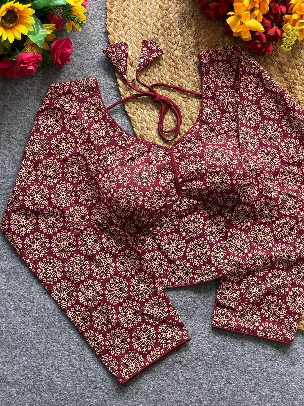 AJRAKH SABYASACHI BLOUSE