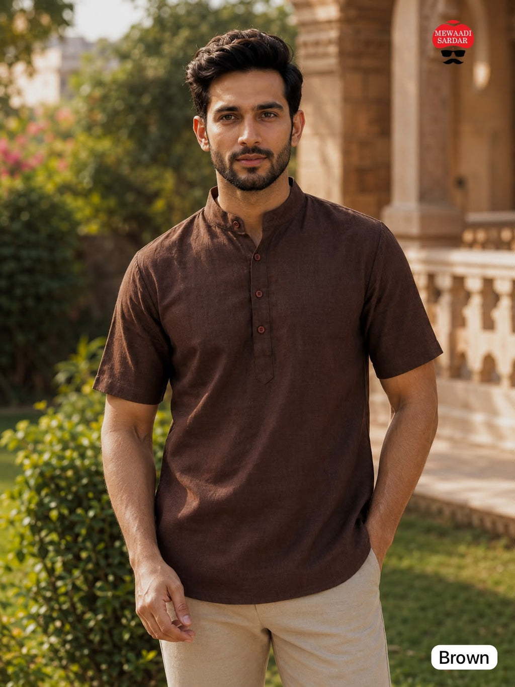 B-Desi 3.0 Short Kurta – Khadi Linen