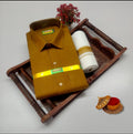 Premium Men's Traditional Shirt & Mundu Combo Set
