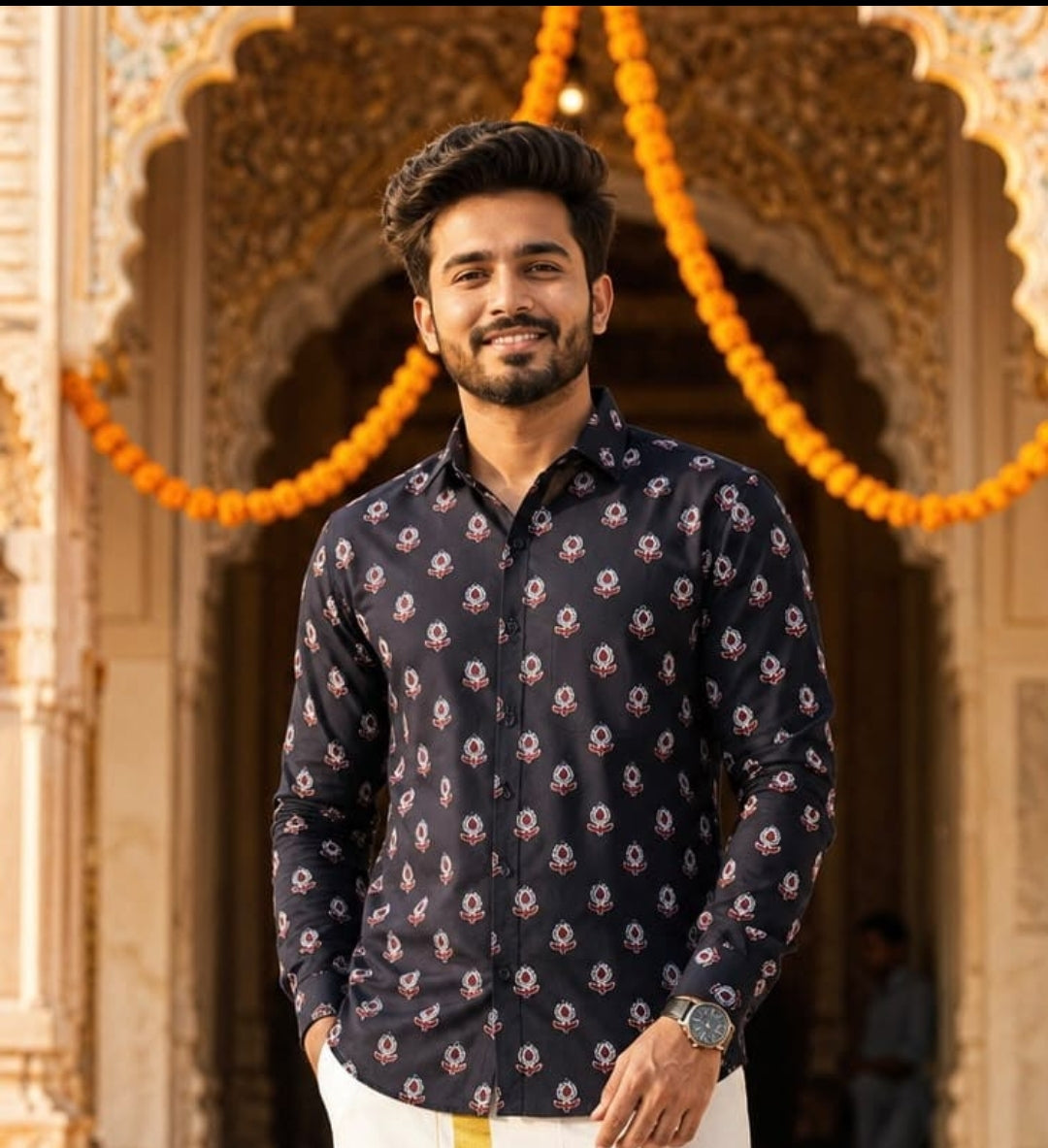 Cotton jaipur block print combo