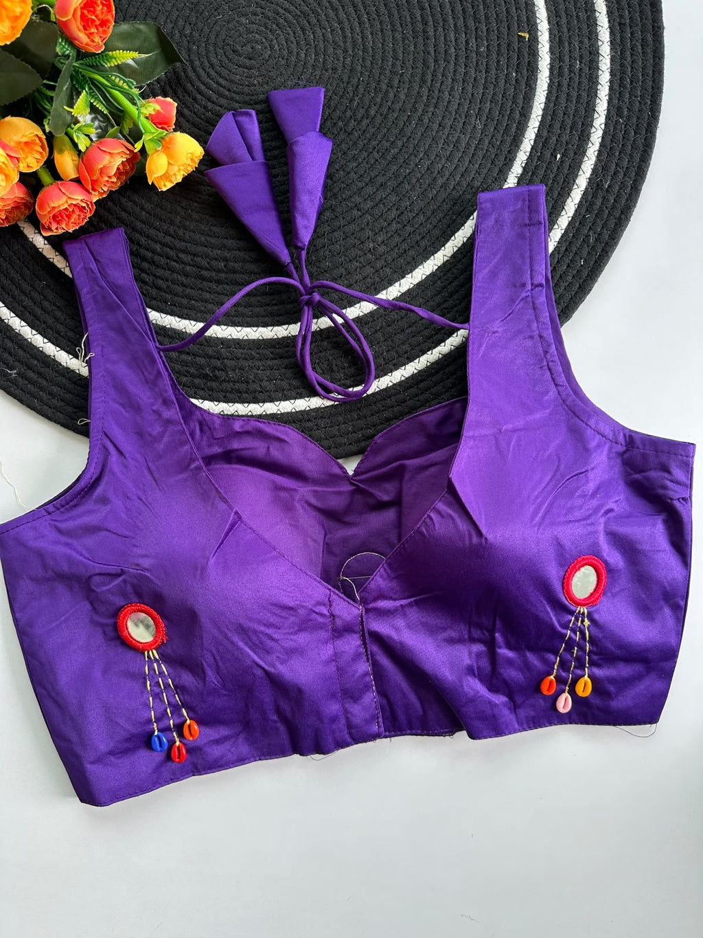 Fashion Collar Neck Blouse – Navratri Special