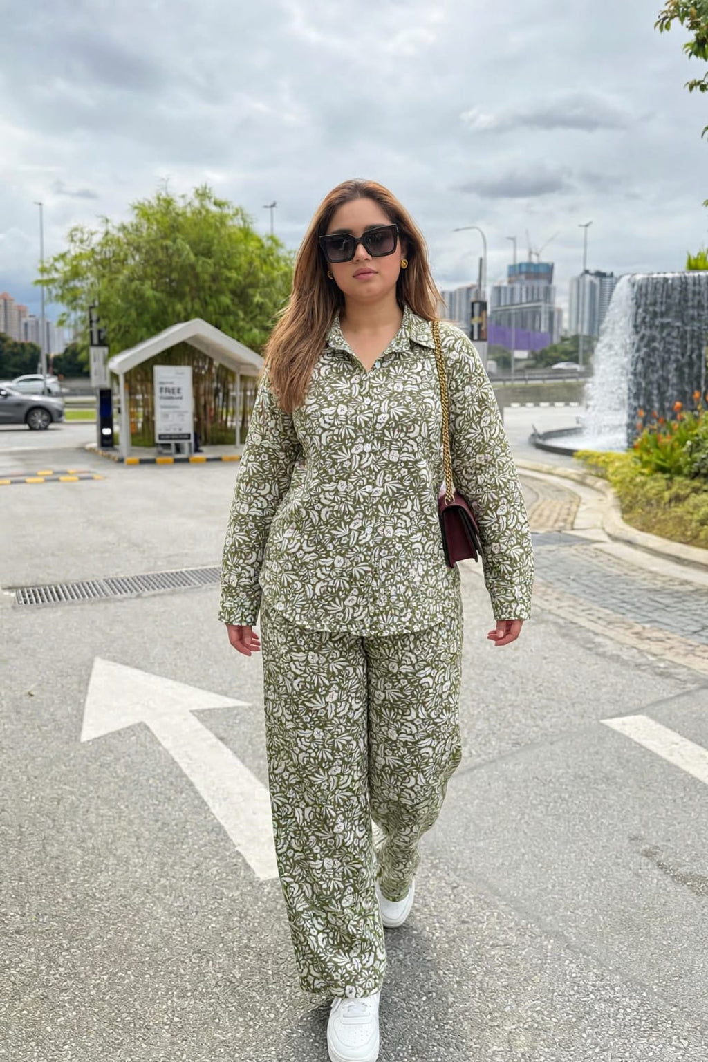 Pintersty Ultra Soft Mulmul Co-ord Set