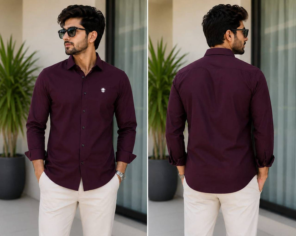 Men’s Stylish Full Sleeve Cotton Professional Shirt