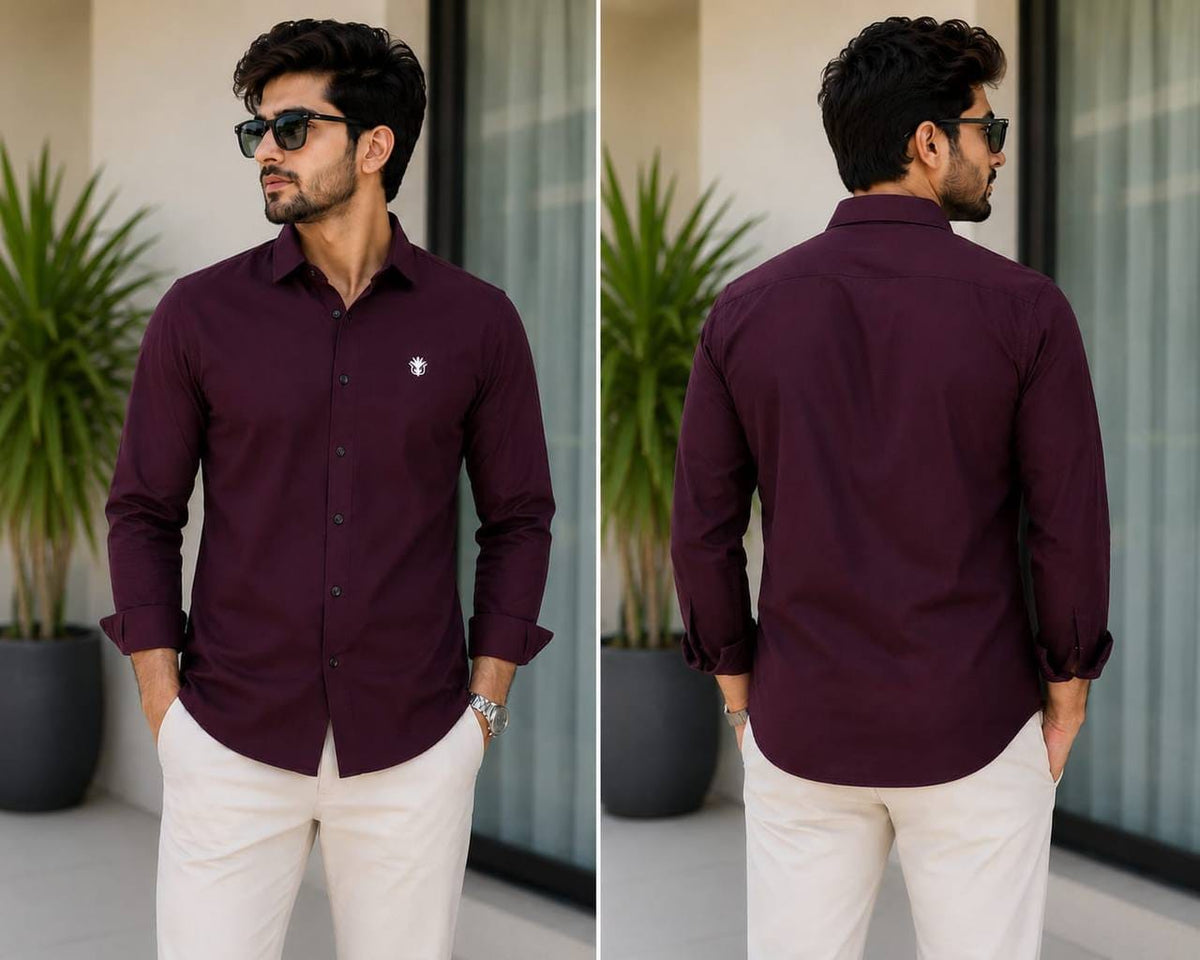 Men’s Stylish Full Sleeve Cotton Professional Shirt