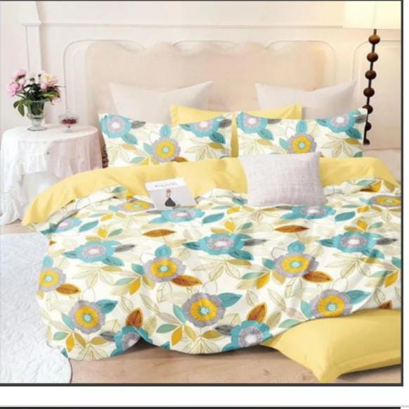 Premium Printed Bedsheet Collection – Flat & FTD Elastic Fitted Bedsheet