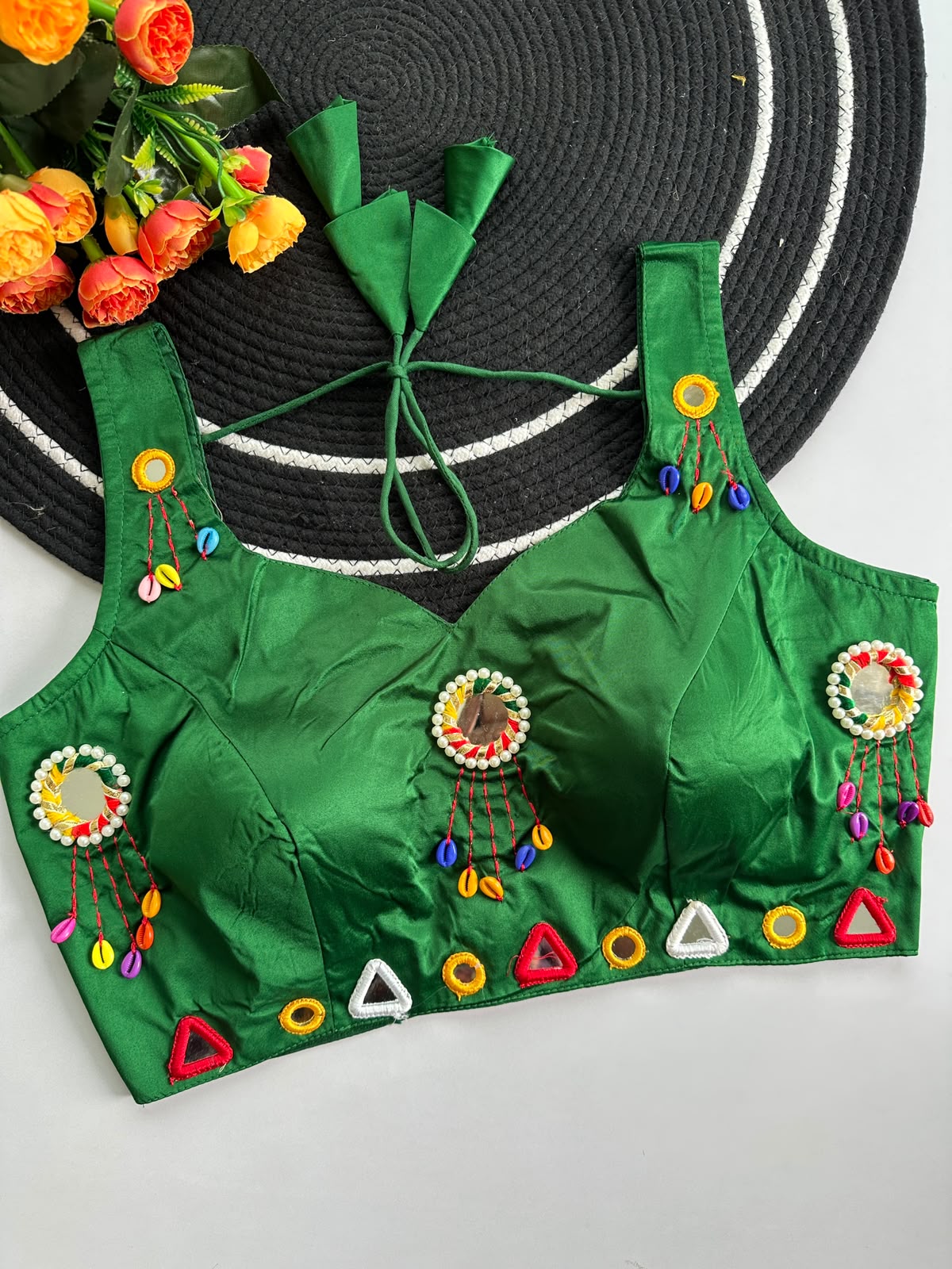 Fashion Collar Neck Blouse – Navratri Special
