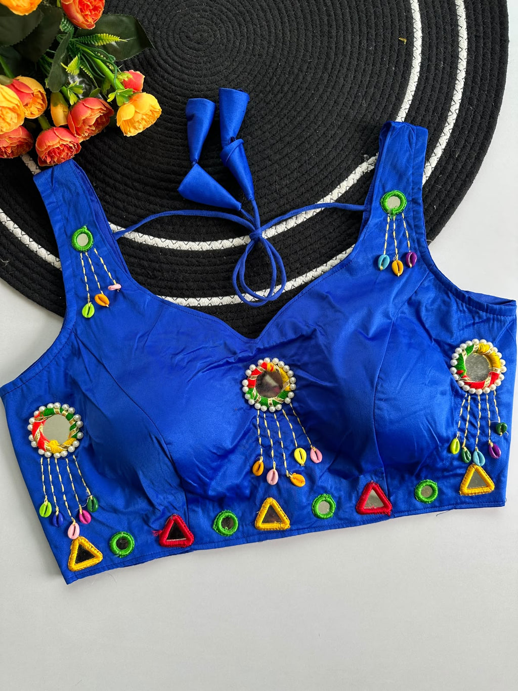 Fashion Collar Neck Blouse – Navratri Special