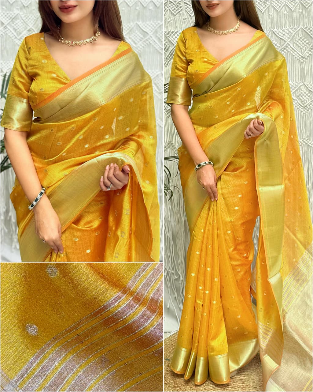 Surili Banarasi Organza Silk Saree