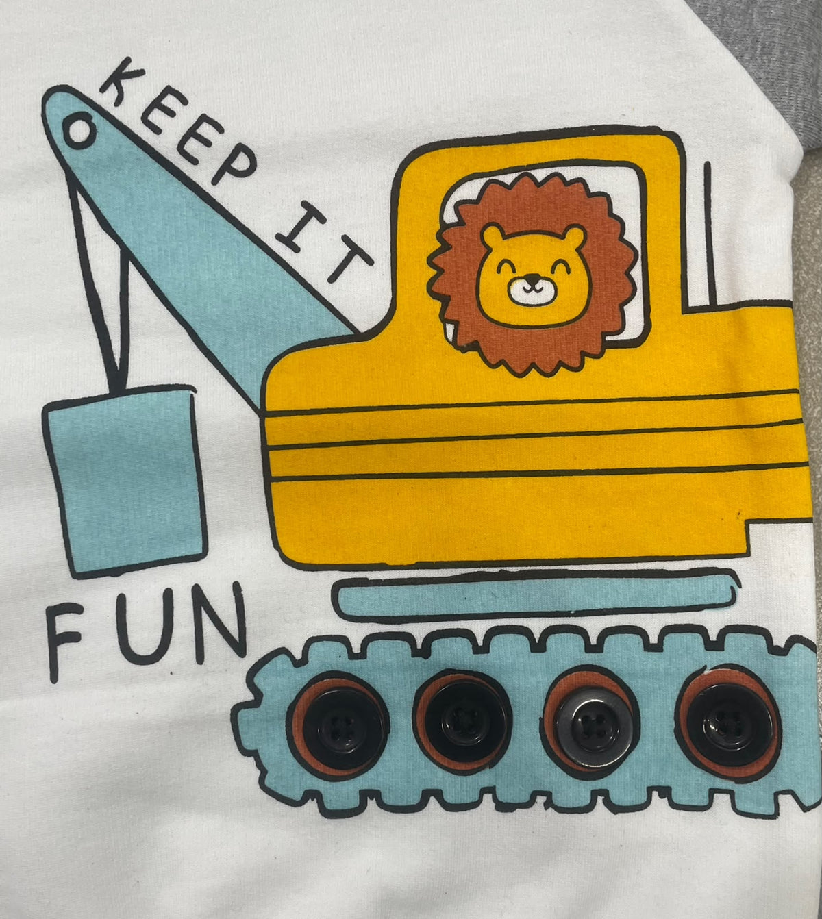 Kids Korean Fancy Winter Sweatshirt Set