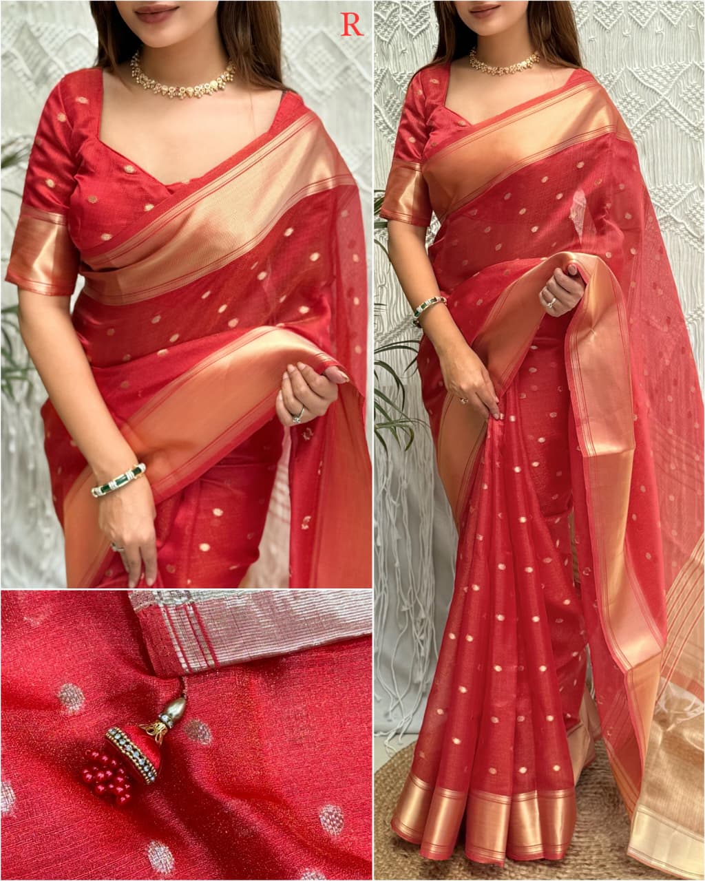 Surili Banarasi Organza Silk Saree