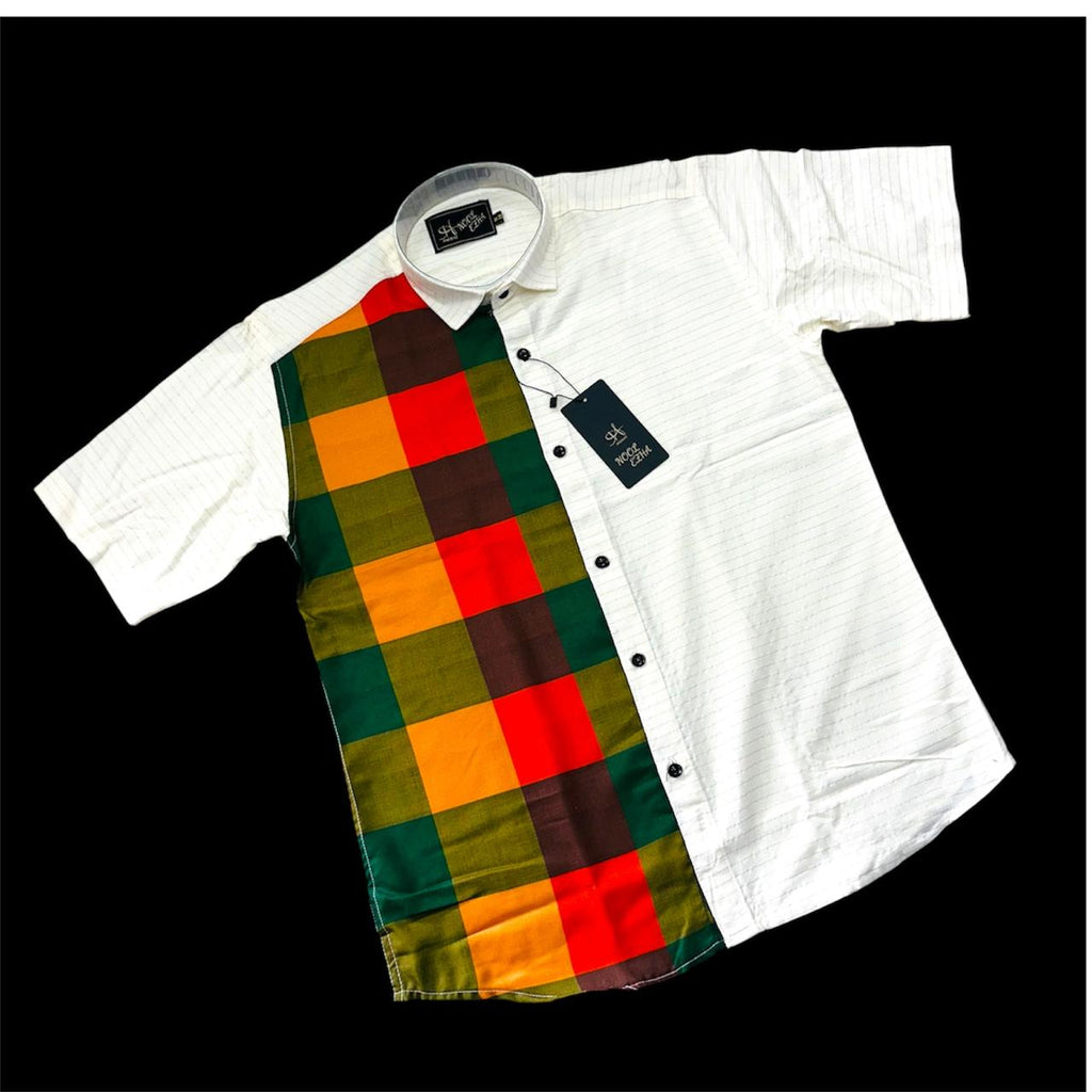 Cotton half sleeve shirt