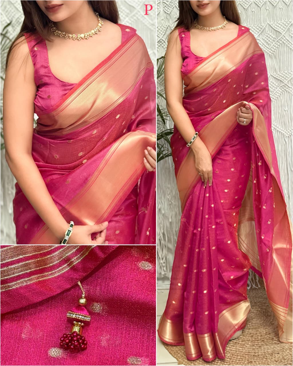 Surili Banarasi Organza Silk Saree