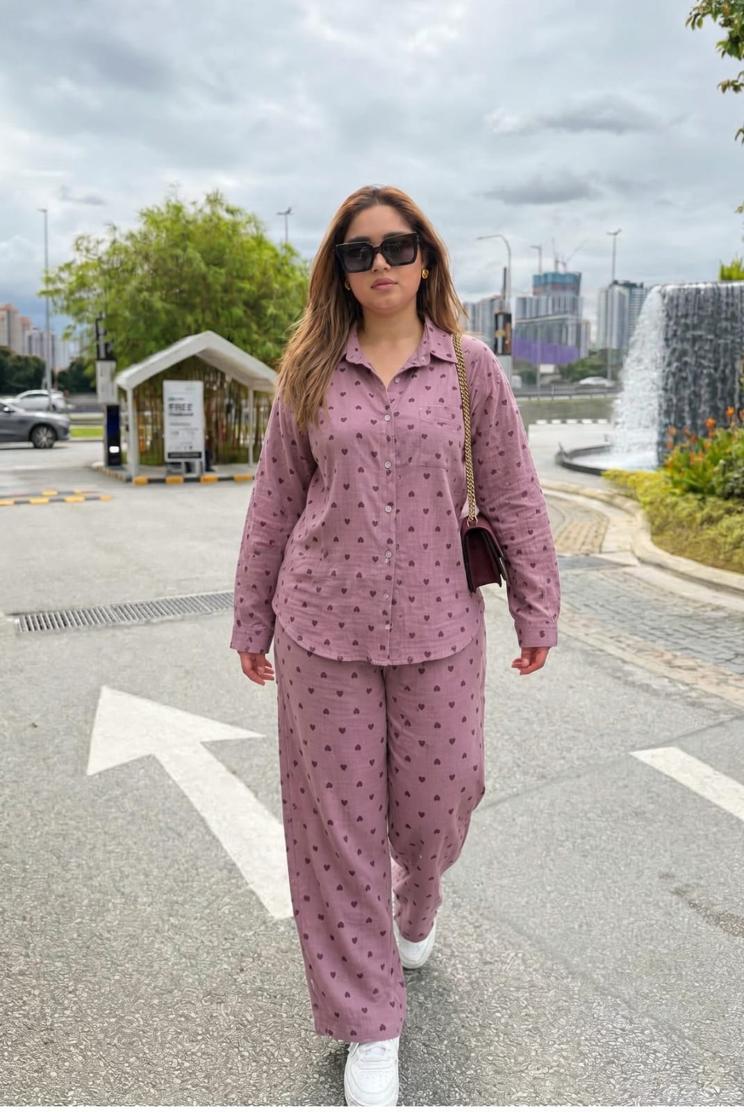 Pintersty Ultra Soft Mulmul Co-ord Set