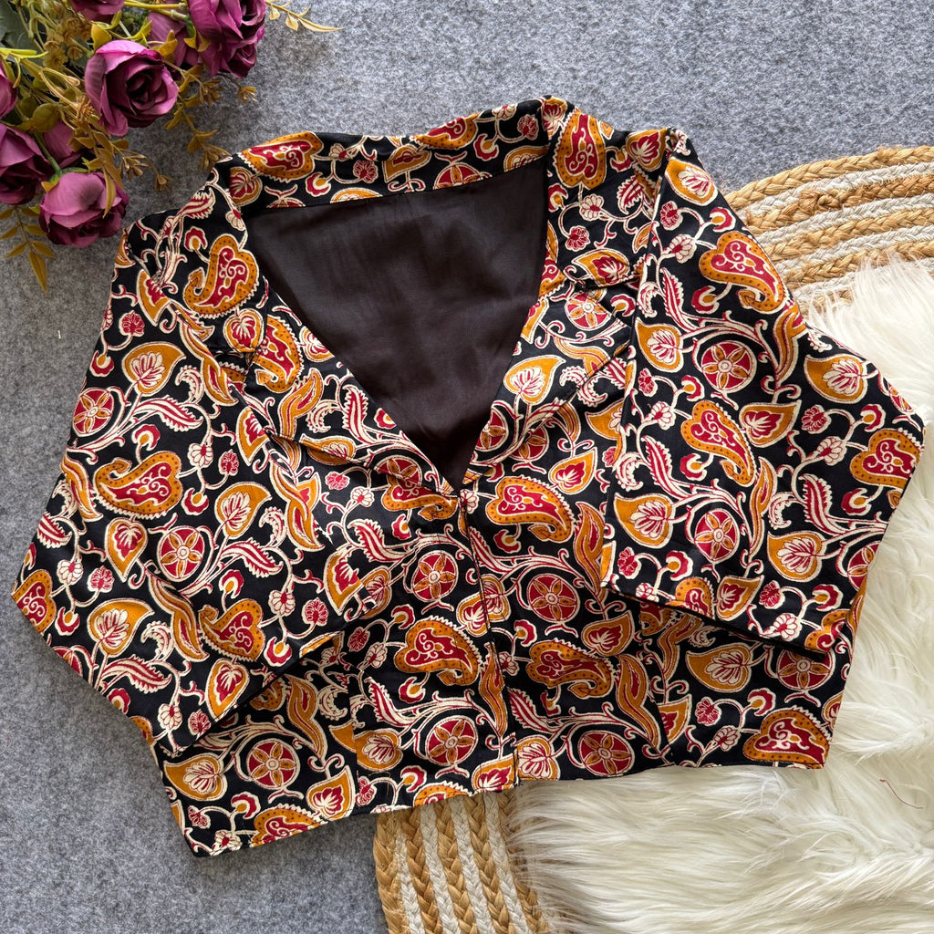 FASHION KALAMKARI SOUTH BLOUSE
