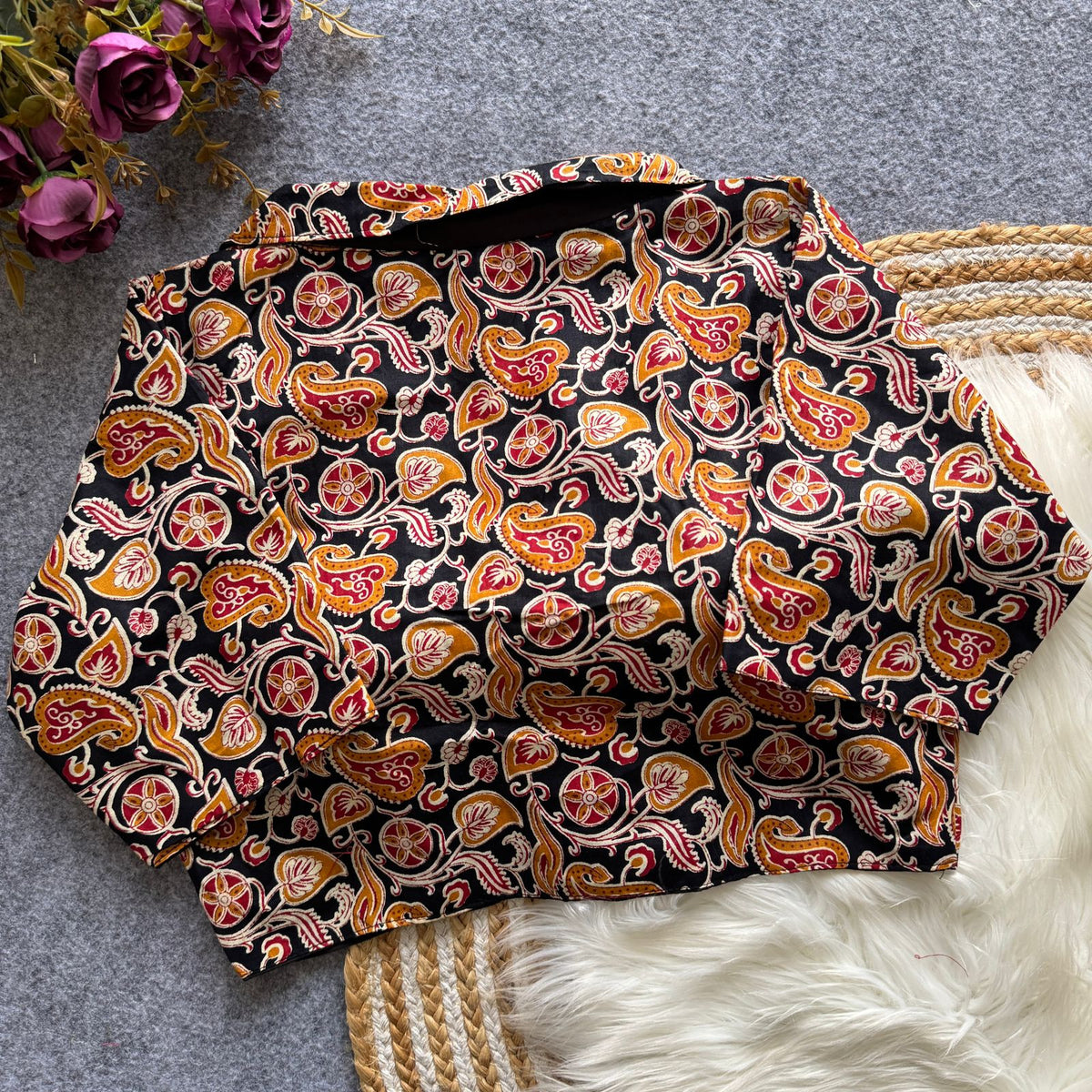 FASHION KALAMKARI SOUTH BLOUSE
