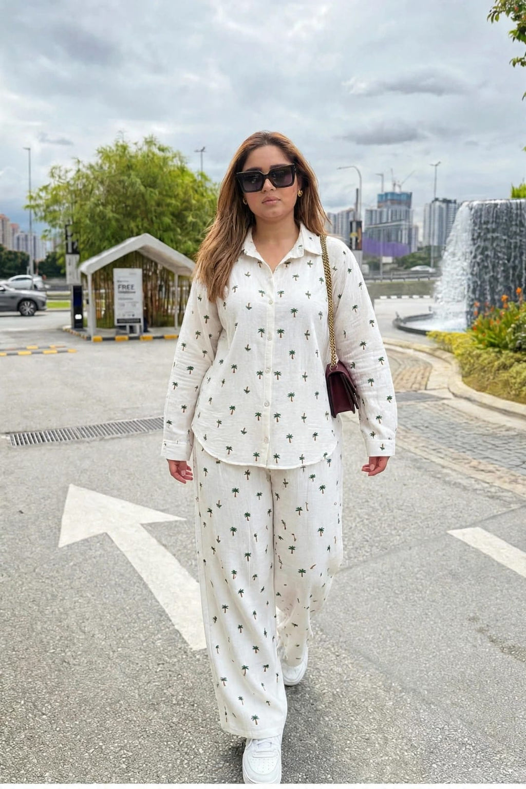 Pintersty Ultra Soft Mulmul Co-ord Set