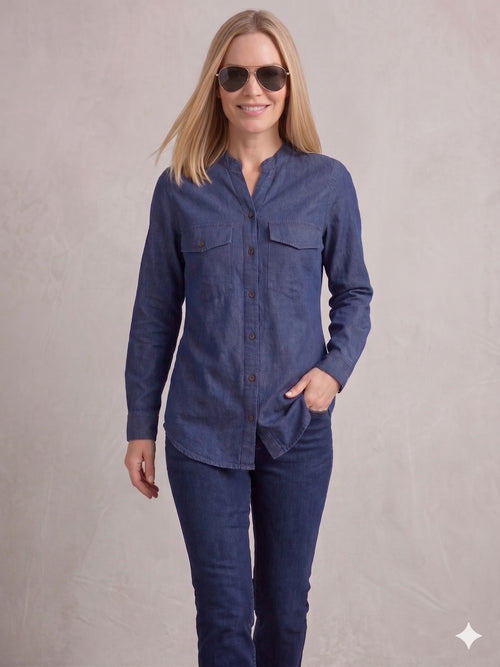 Always New Ladies Denim Shirt