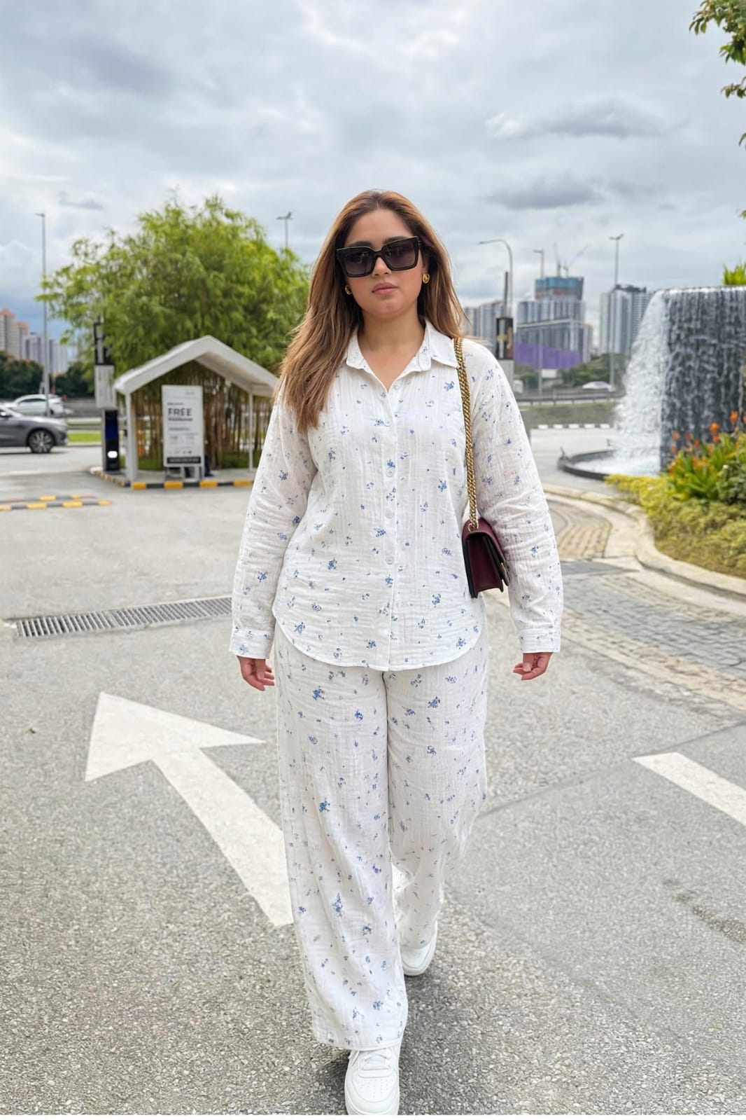 Pintersty Ultra Soft Mulmul Co-ord Set