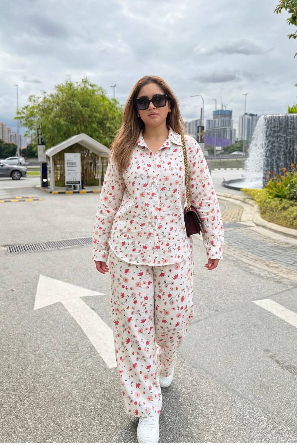Pintersty Ultra Soft Mulmul Co-ord Set