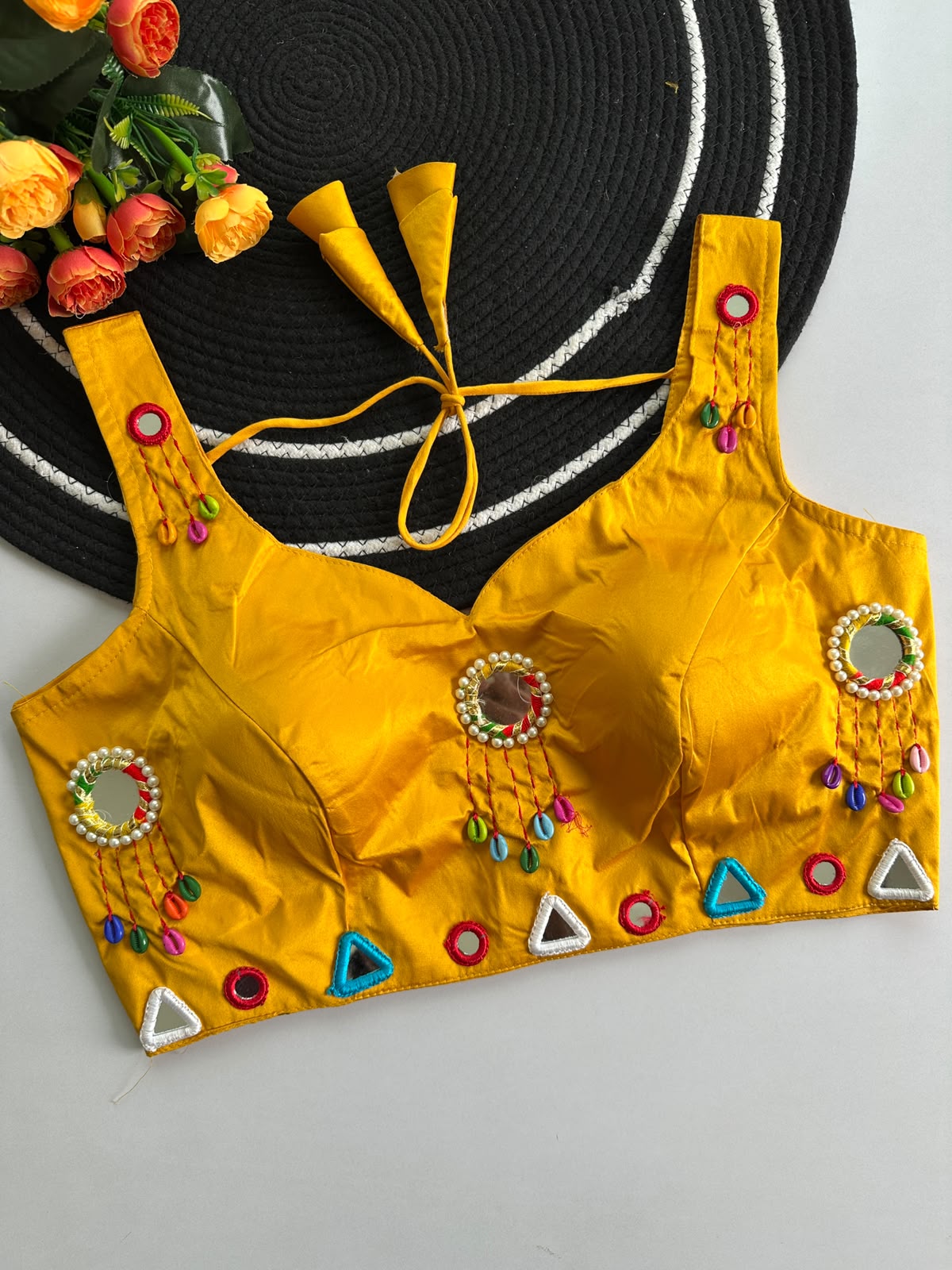Fashion Collar Neck Blouse – Navratri Special