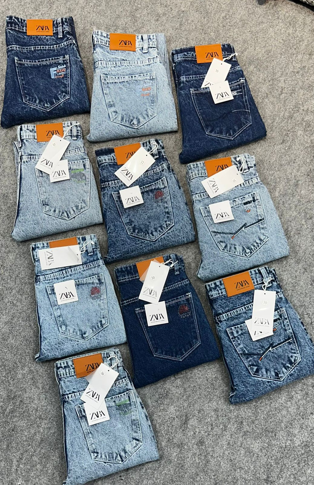 Product Title:
Whisker Wash Straight Fit Baggy Jeans