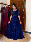 UNNATI Anarkali – Sparkling Georgette