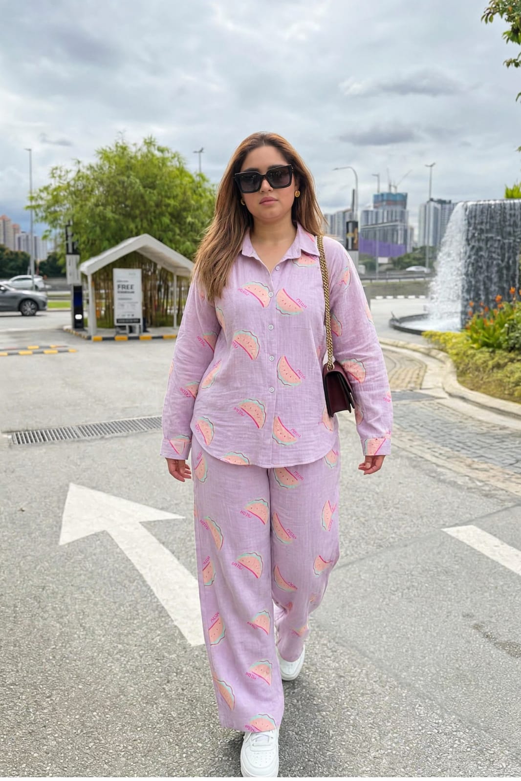 Pintersty Ultra Soft Mulmul Co-ord Set