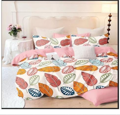 Premium Printed Bedsheet Collection – Flat & FTD Elastic Fitted Bedsheet