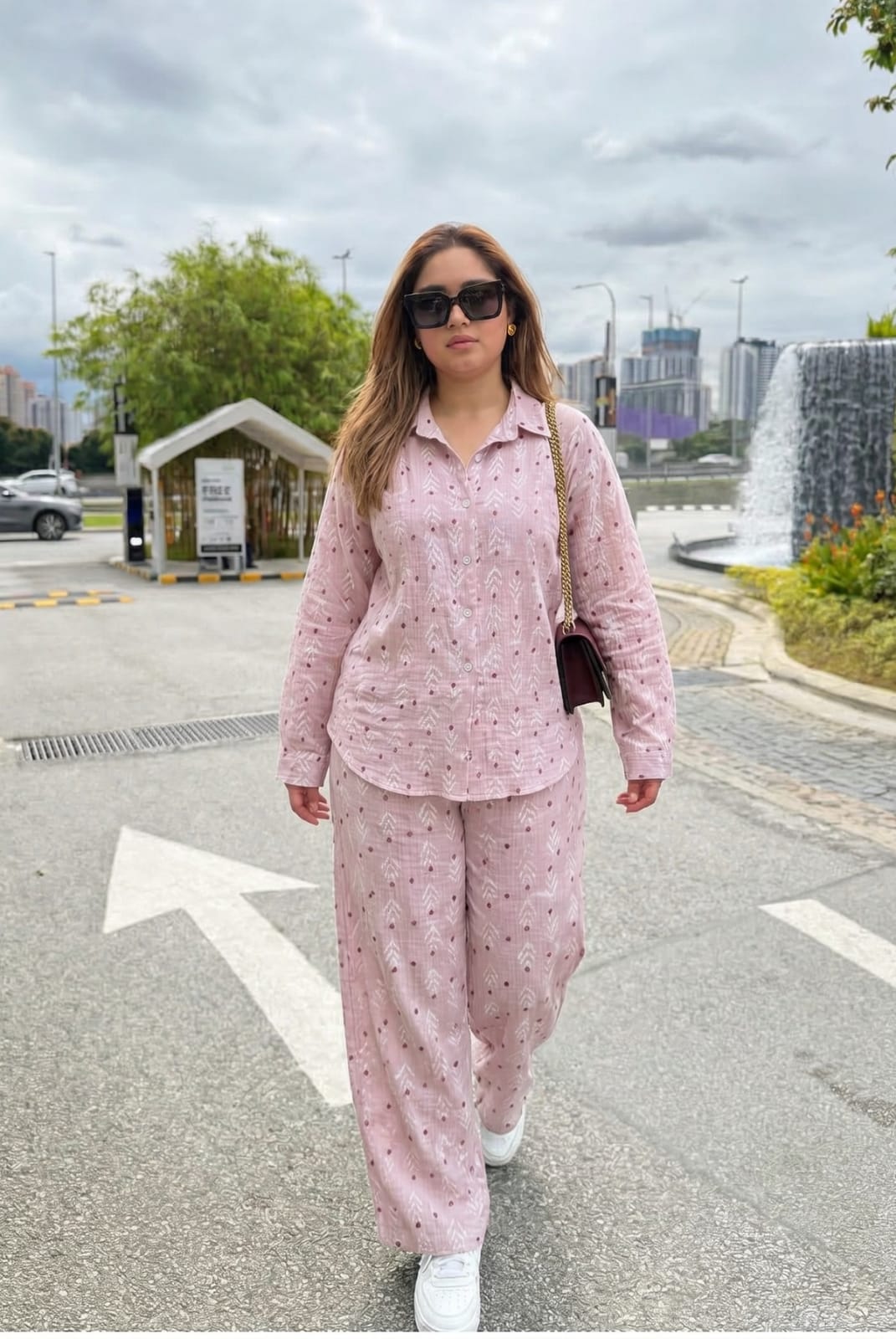Pintersty Ultra Soft Mulmul Co-ord Set