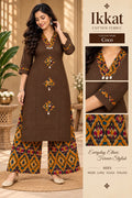 IKKAT Cotton Print Co-ord Set