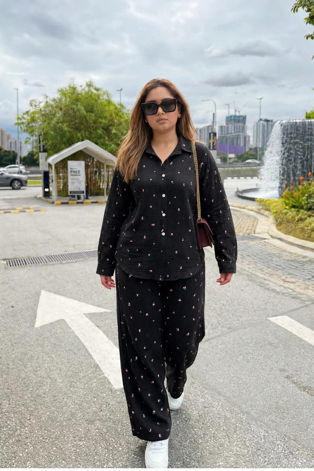 Pintersty Ultra Soft Mulmul Co-ord Set