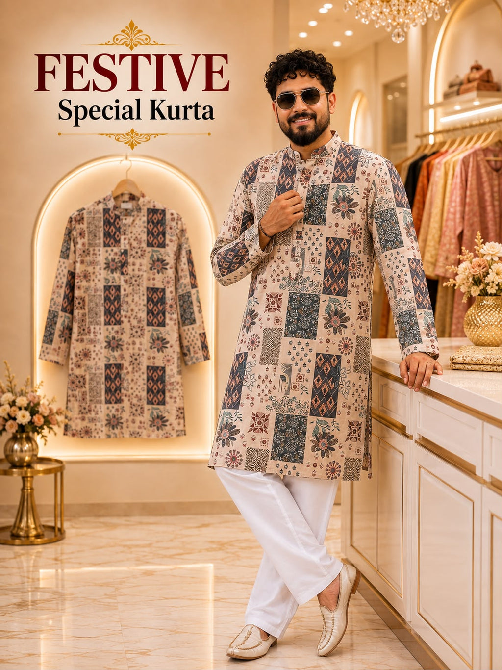 Festive Special Men’s Kurta Set
