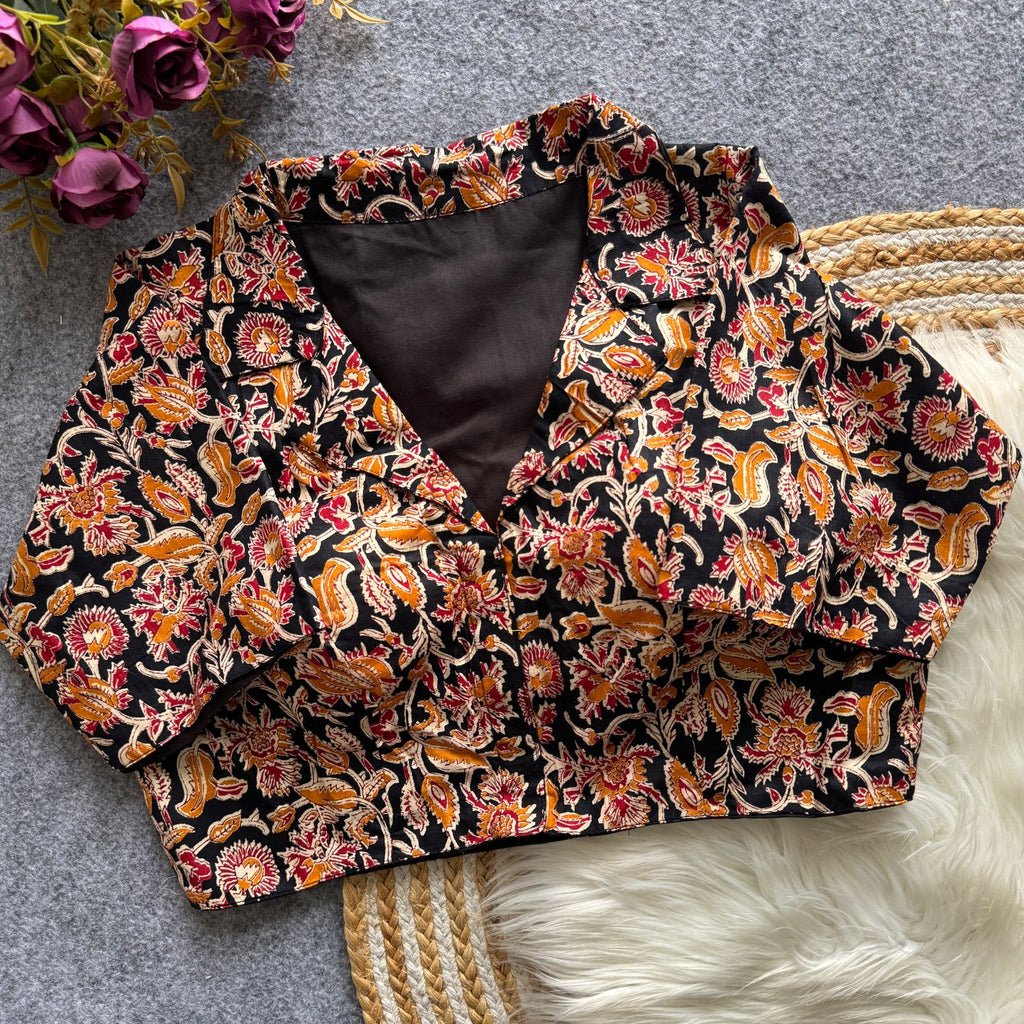 FASHION KALAMKARI SOUTH BLOUSE