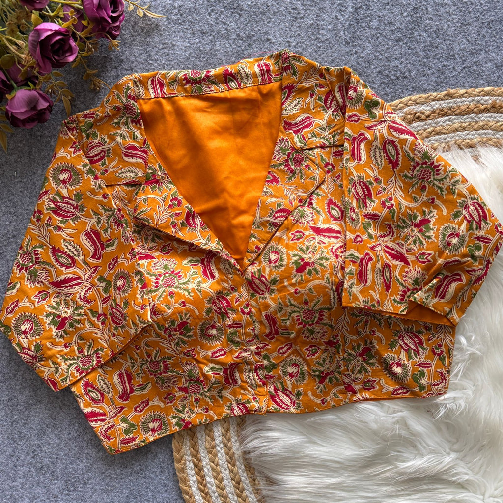 FASHION KALAMKARI SOUTH BLOUSE