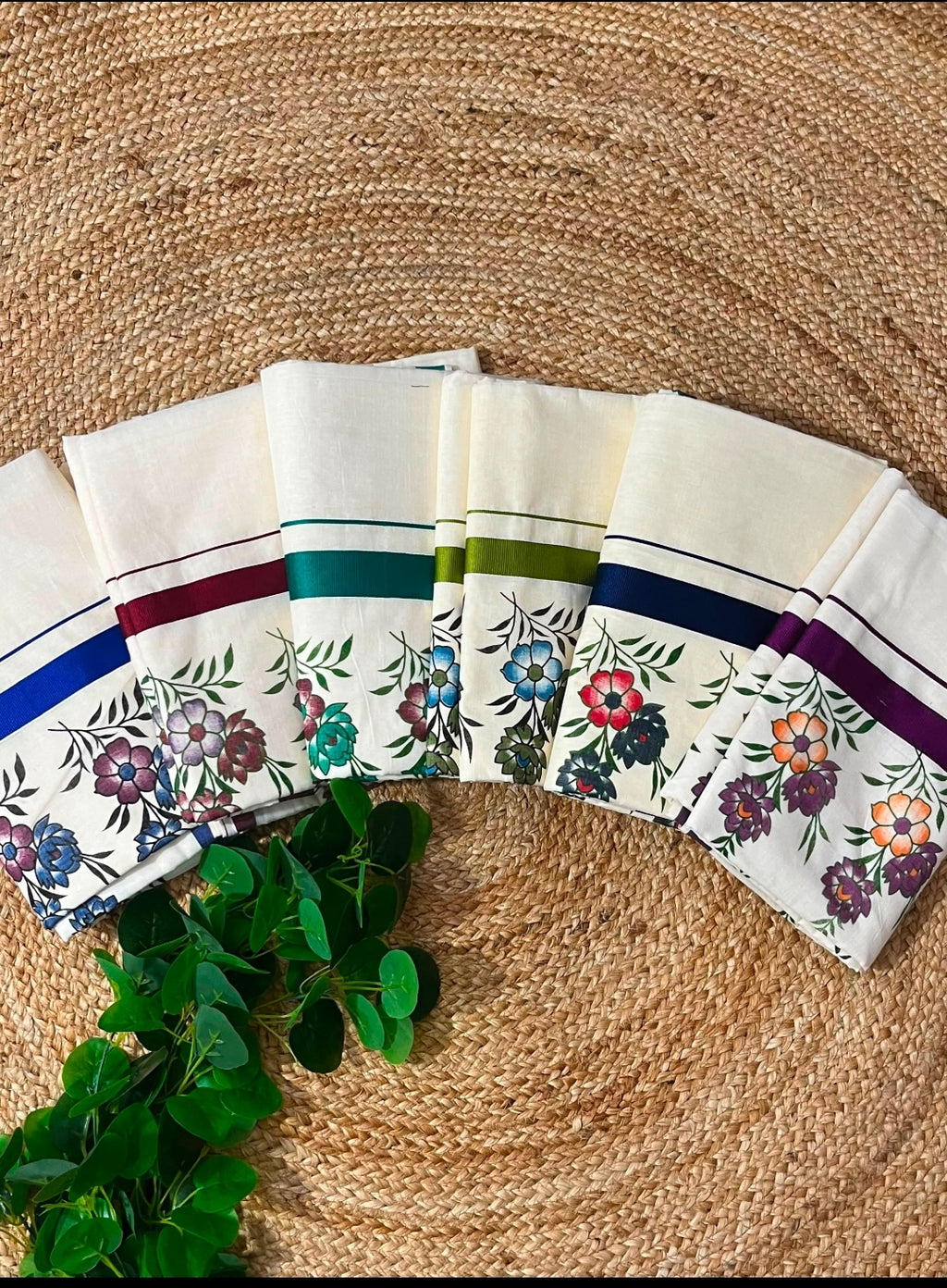 🌸 Premium Kerala Kasavu Saree Collection 🌸