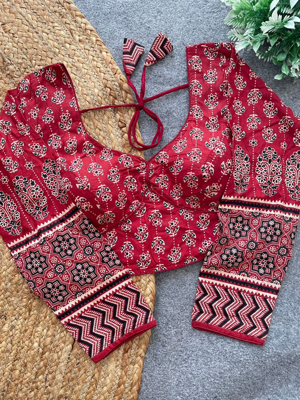 AJRAKH SABYASACHI BLOUSE