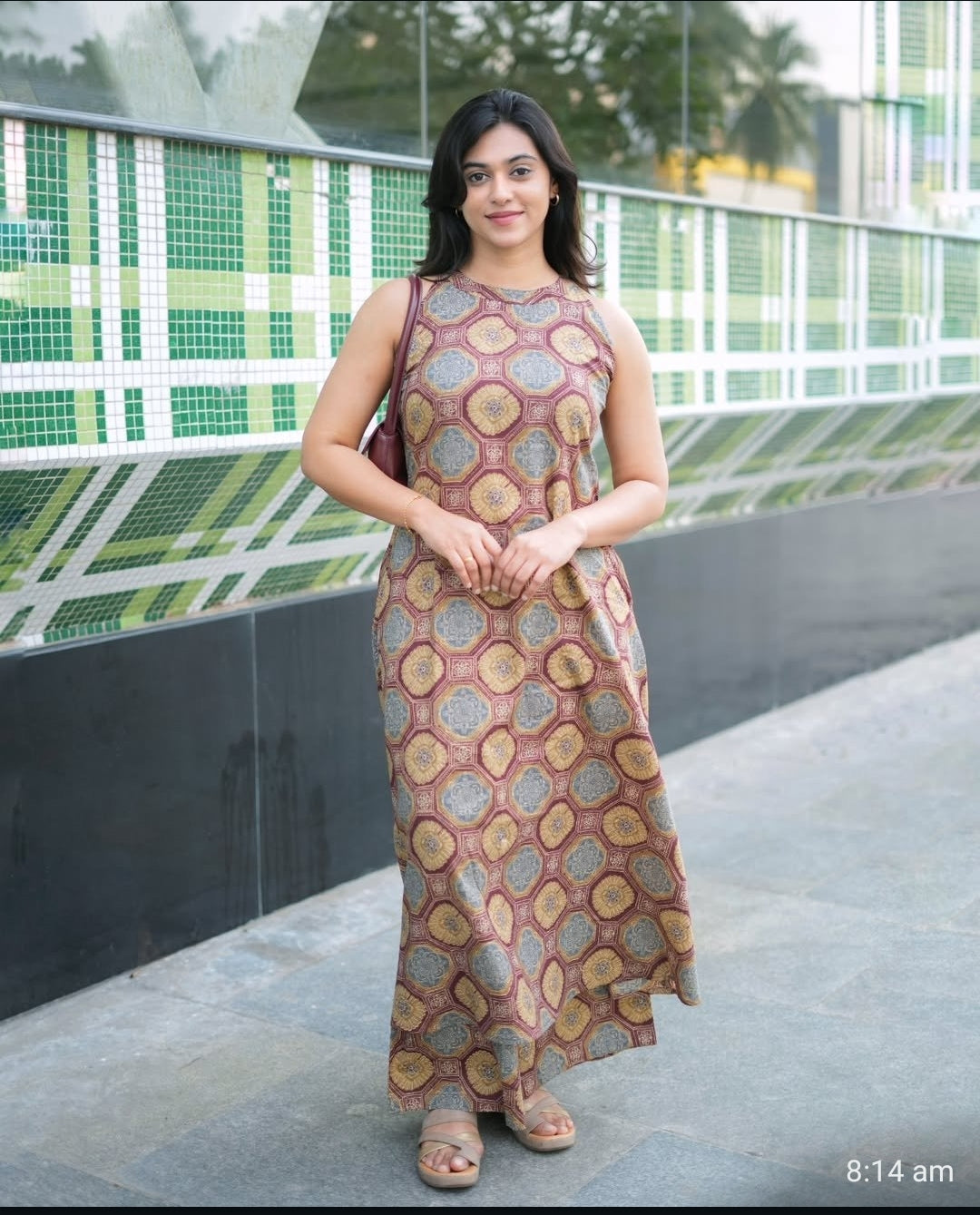 🌸 Premium Floral Pure Cotton Kurti & Palazzo Set 🌸