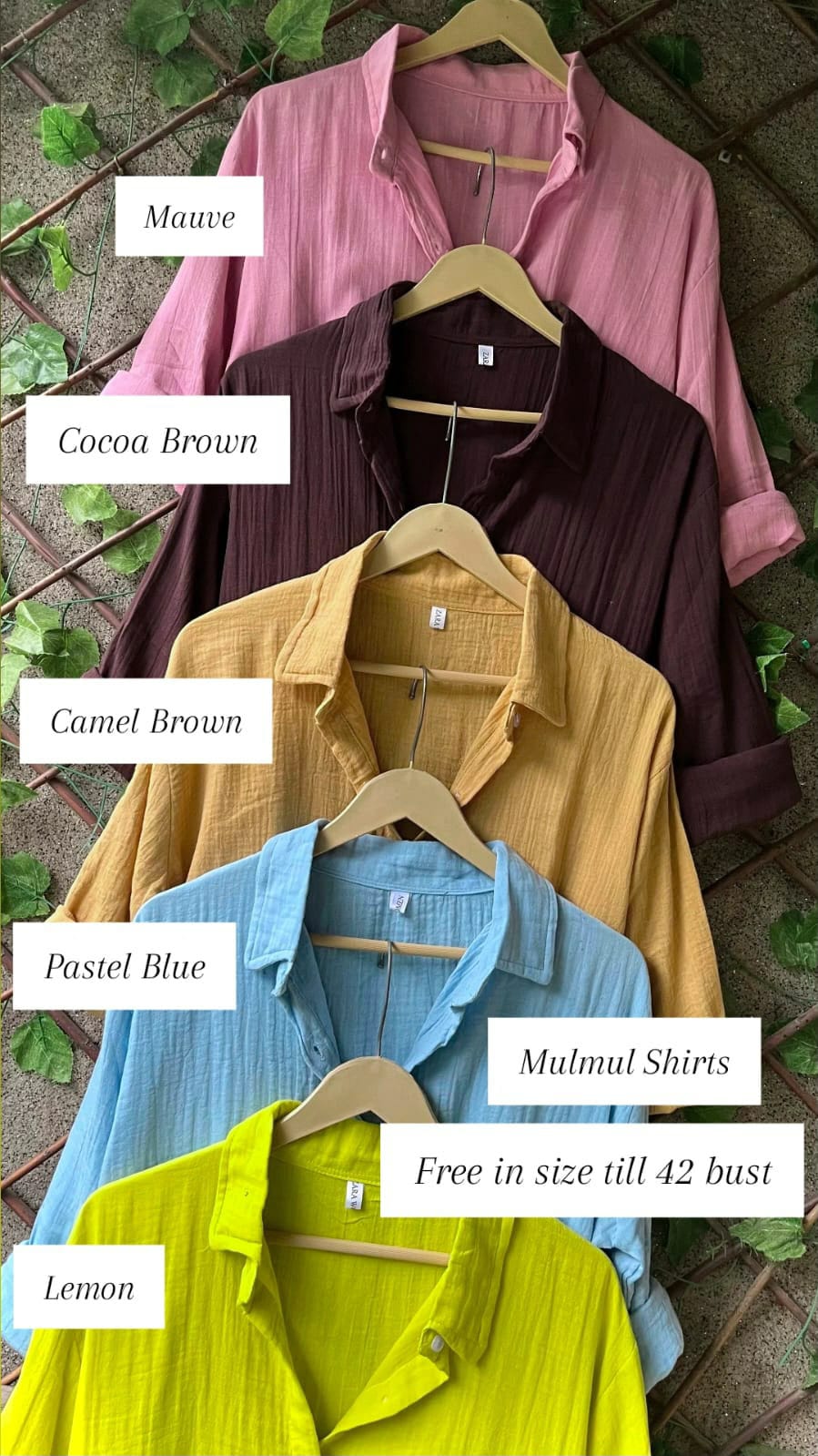 Mulmul Shirt – Soft & Comfortable
