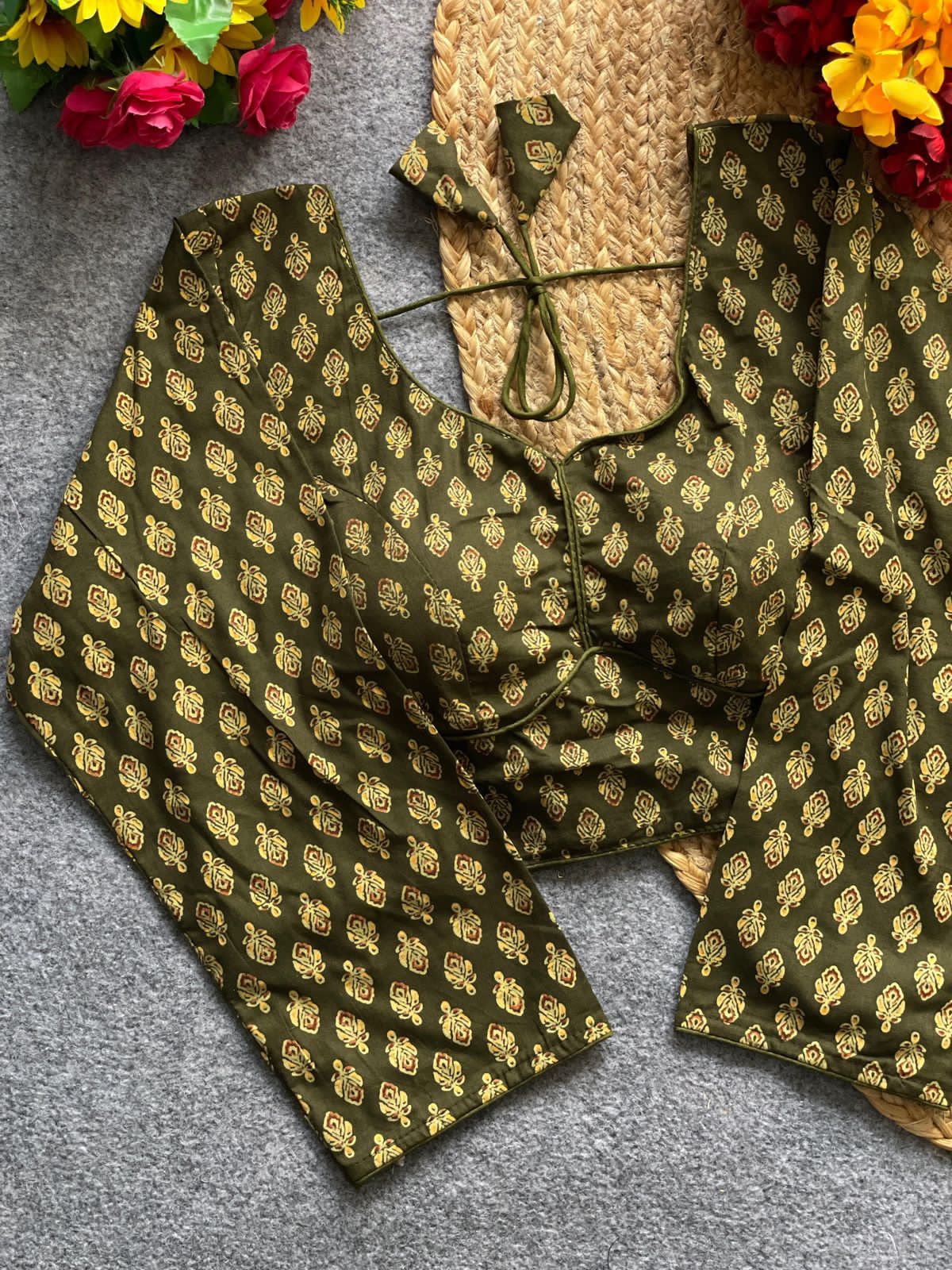 AJRAKH SABYASACHI BLOUSE