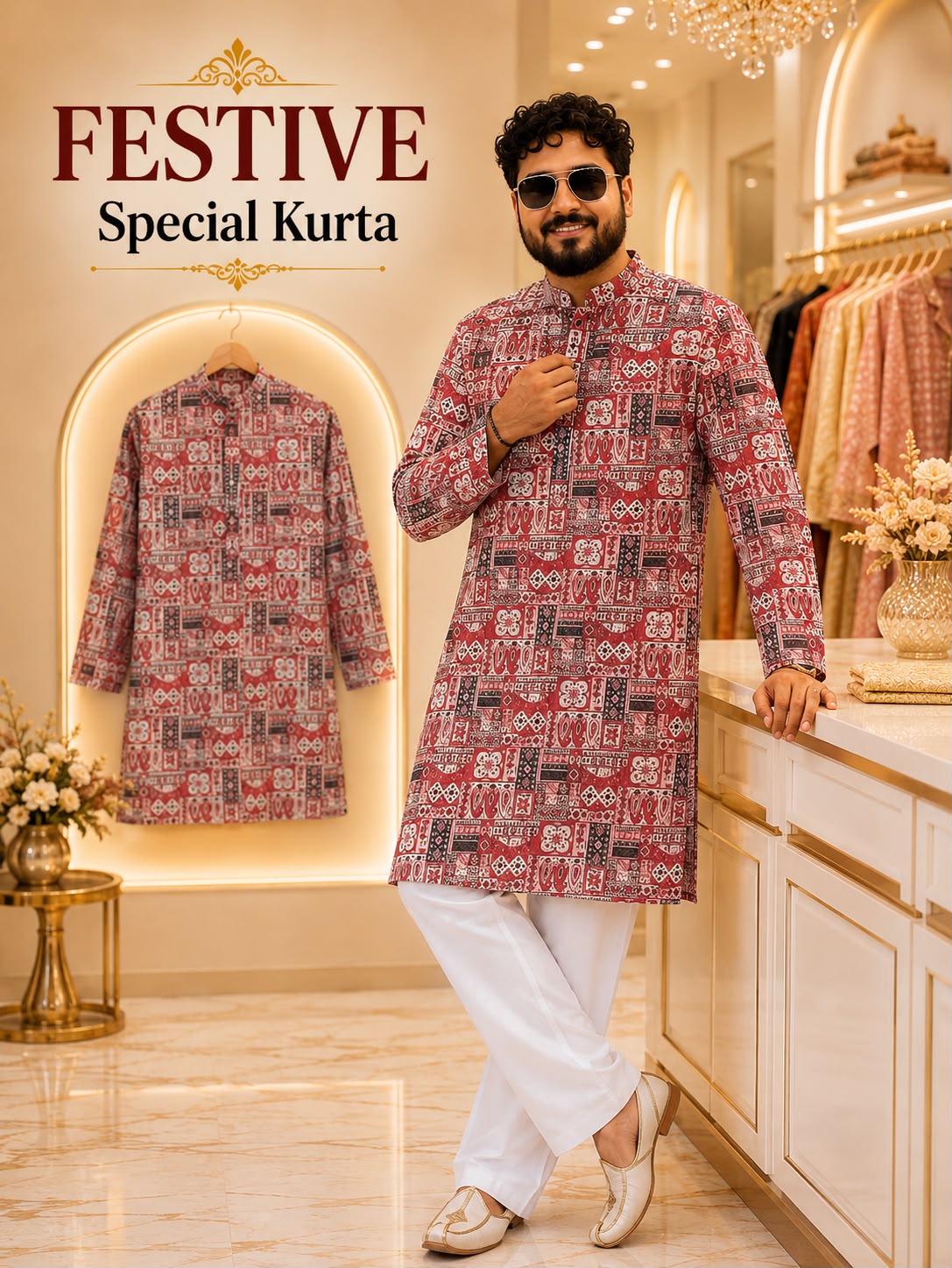 Festive Special Men’s Kurta Set