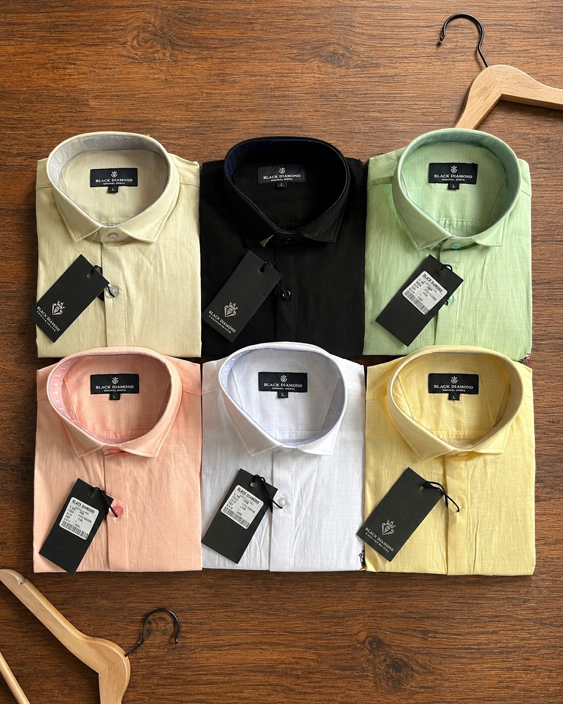 Premium Linen Embroidery Print Shirt
